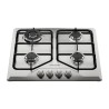 Frigidaire plantilla de gas 24" vidrio empotrable 4 quemadores FTGY24R0EMS