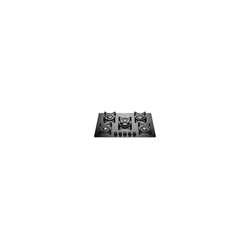 Frigidaire plantilla de gas 30"   vidrio templado empotrable 5 quemadores FTGC3050VB