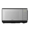 Midea microondas 0.7Pc puerta acabado espejo gabinete negro MMDF07S2MB