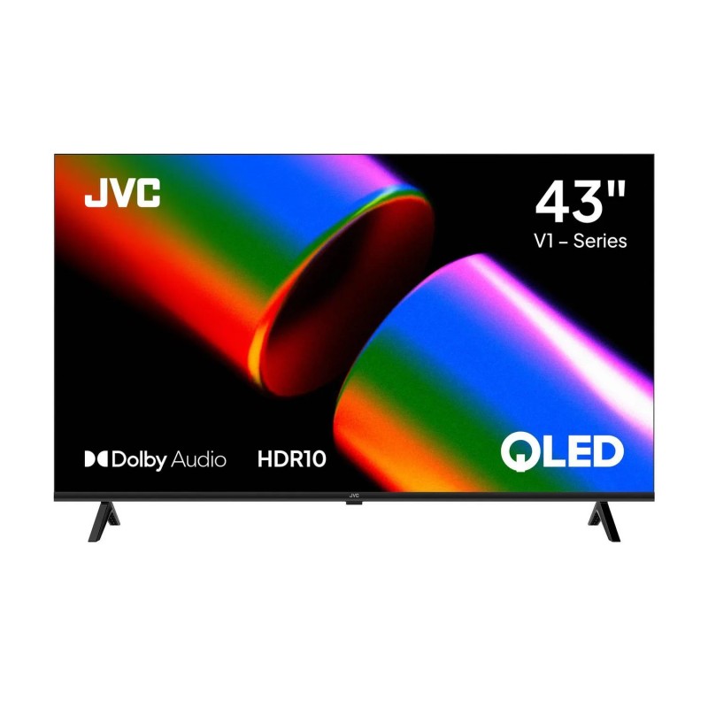JVC televisor 43"  Qled Google TV 2K  - LT-43KM4584