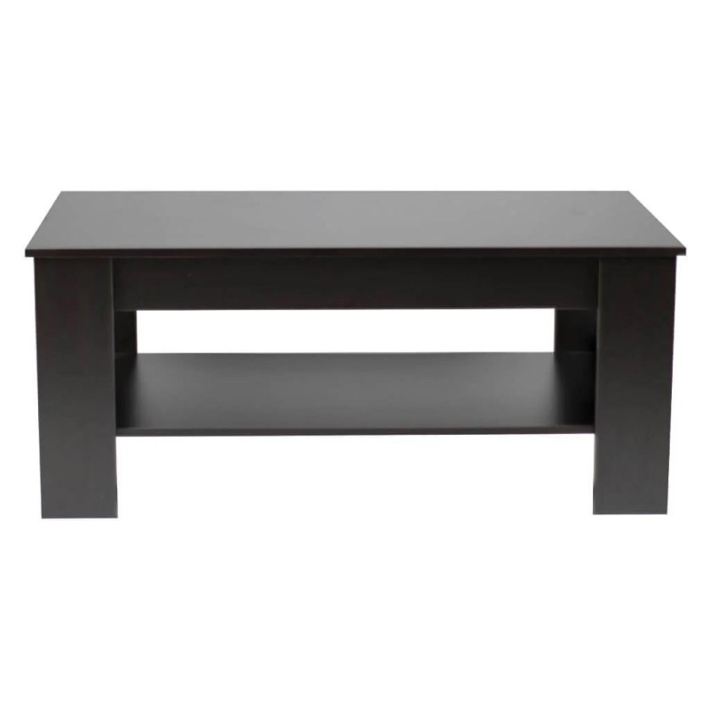 Kenneth Cole mesa de centro  cubierta color negro y caf‚ oscuro -KCWD2022058-BR