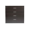 Kenneth Cole mueble cuatro gavetas color cafe oscuro - KCWD20220512-BR