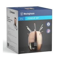 Westinghouse juego de fondue inoxidable