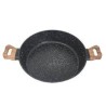 Westinghouse cacerola baja de aluminio forjado de 32 cm con tapa de vidrio antiaherente - WCCC0085L32MBB