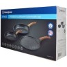 Westinghouse juego sartenes 3 piezas 20 cm- 26 cm y 28 cm de aluminio forjado antiaherentes acabado en mármol - WCCS003203AMBB