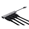 Trust adaptador 4-puertos mini hub USB - 23786