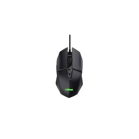 Trust mouse alambrico gamer color negro iluminado - 25036