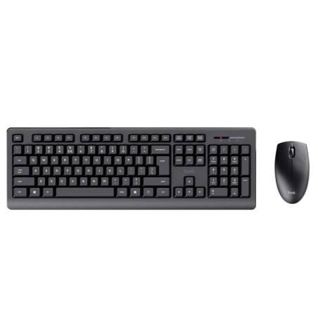Trust teclado y mouse inalambricos en español - 25433