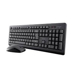 Trust teclado y mouse inalambricos en español - 25433