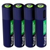 Trust pilas AAA recargables en USB-C 4 pack - 25671