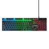 Trust teclado gamer color negro iluminado en español - 23823