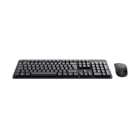 Trust combo teclado y mouse inalambrico silencioso TKM-360 en español - 25356 CAJA MARRÓN