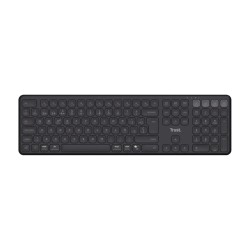 Trust Vaiya teclado inalambrico multidispositivo negro - 25635