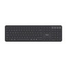 Trust Vaiya teclado inalambrico multidispositivo negro - 25635