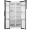 Midea refrigerador 16 pc color acero side by side inverter MDRS619FGM46