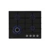 Midea estufa empotrable a gas 24" vidrio color negro MTGB24R3402GG