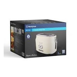 Westinghouse tostadora retro de 2 rebanadas color champam - WKTT857WH