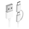 Xiaomi Mi 2-In-1 Usb Cable 30Cm 15304 Blanco