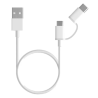 Xiaomi Mi 2-In-1 Usb Cable 30Cm 15304 Blanco
