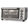 Black+Decker Horno tostador de 4 rebanadas convección natural, TO4130-0SDLA