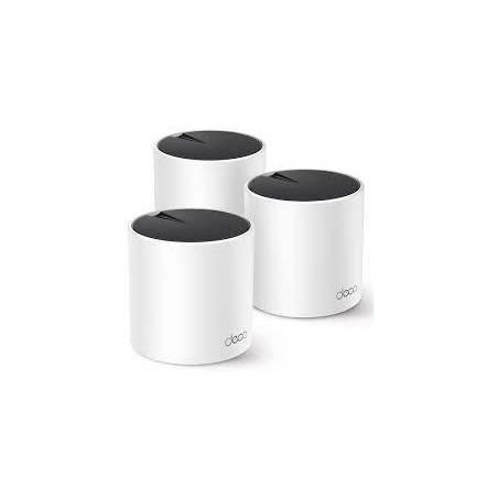 TP-link router wifi 6 mesh AI doble banda AX3000-Deco X55(3-pack)
