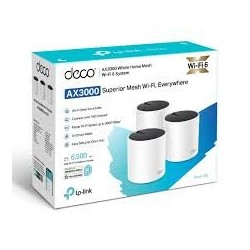 TP-link router wifi 6 mesh AI doble banda AX3000-Deco X55(3-pack)