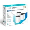 TP-link router wifi 6 mesh AI doble banda AX3000-Deco X55(3-pack)
