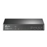 TP-link switch omada de escritorio de 9 puertos a 10 / 100Mbps con 8 puertos PoE+ - TL-SF1009P