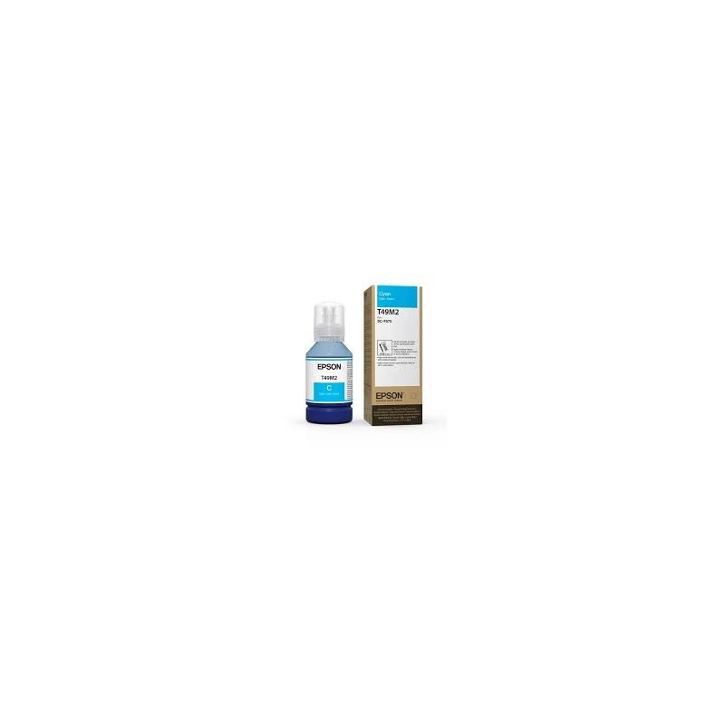 Epson botella tinta ultrachrome T49M  cyan 140 ml-T49M220