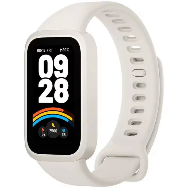 Xiaomi Smart Band 9 Active 59882 Beige White – Pulsera Inteligente Fitness – 5ATM