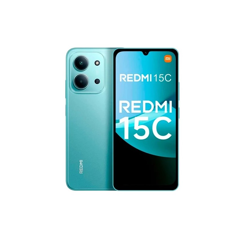 Smartphone Xiaomi Redmi 15C 256GB / 8GB RAM - Mint Green (69229)