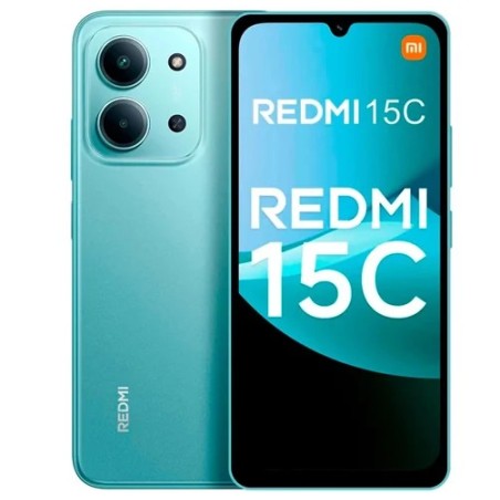 Smartphone Xiaomi Redmi 15C 256GB / 8GB RAM - Mint Green (69229)
