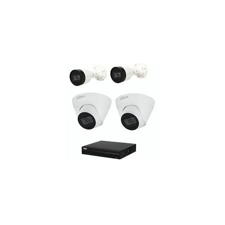 Dahua kit camaras 4Ch NVR - 1.0.01.04.37133-0002