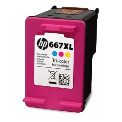 HP cartucho HP 667Xl color 3YM80Al