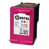 HP cartucho HP 667Xl color 3YM80Al