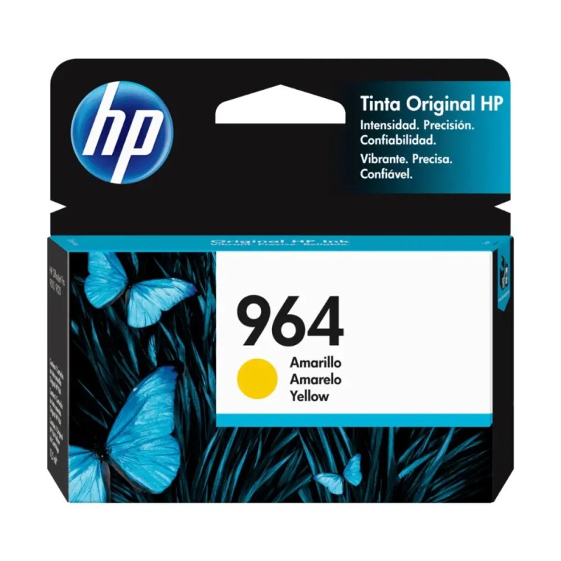 HP cartucho tinta 964 amarillo   3JA52AL