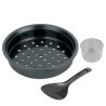 Black + Decker olla arrocera 20 tz cocidas inox RC620SS