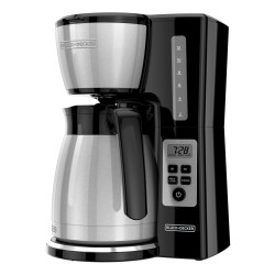 Black + Decker cafetera termica 12 tazas - CM2046S-LA