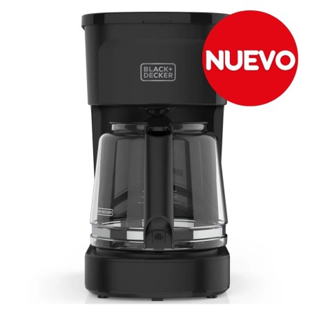 Black + Decker cafetera 12 tazas switch negro mate - CM0021-0BDLA