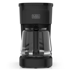 Black + Decker cafetera 12 tazas switch negro mate - CM0021-0BDLA
