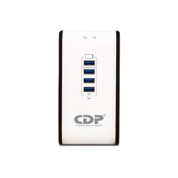 CDP regulador con 4 puertos usb /8 salidas /1000va r2cu-AVR1008