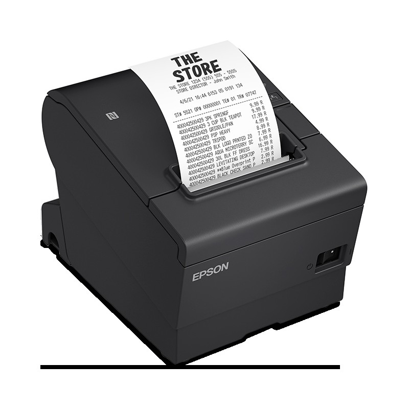 Epson impresora USB + ethernet TM-T88VII-052 negra  E04 - C31CJ57052