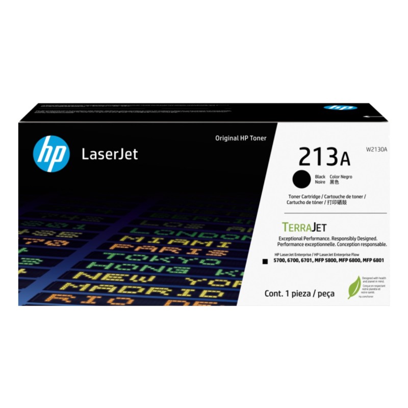 HP toner negro 213A W2130A