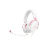 HP Auriculares HyperX Cloud III color blanco con rosado 9W1Q4AA