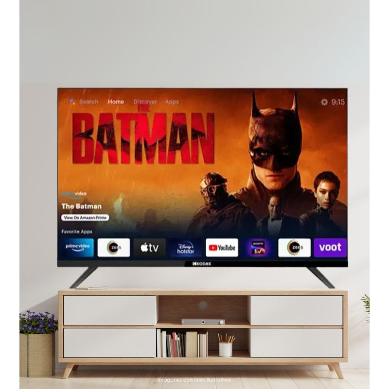Kodak televisor uhd 55"  google tv - 55SVA1003BT