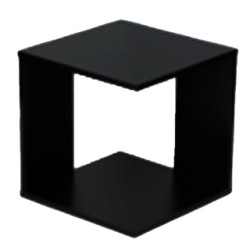 Kenneth Cole estante de cubo color caf‚ oscuro - KCWD2022053-BR