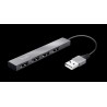 Trust adaptador 4-puertos mini hub USB - 23786