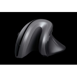 Trust mouse ergonomico color negro inalambrico vertical - 23507