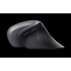 Trust mouse ergonomico color negro inalambrico vertical - 23507