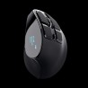 Trust mouse ergonomico inalambrico recargable color negro - 23731